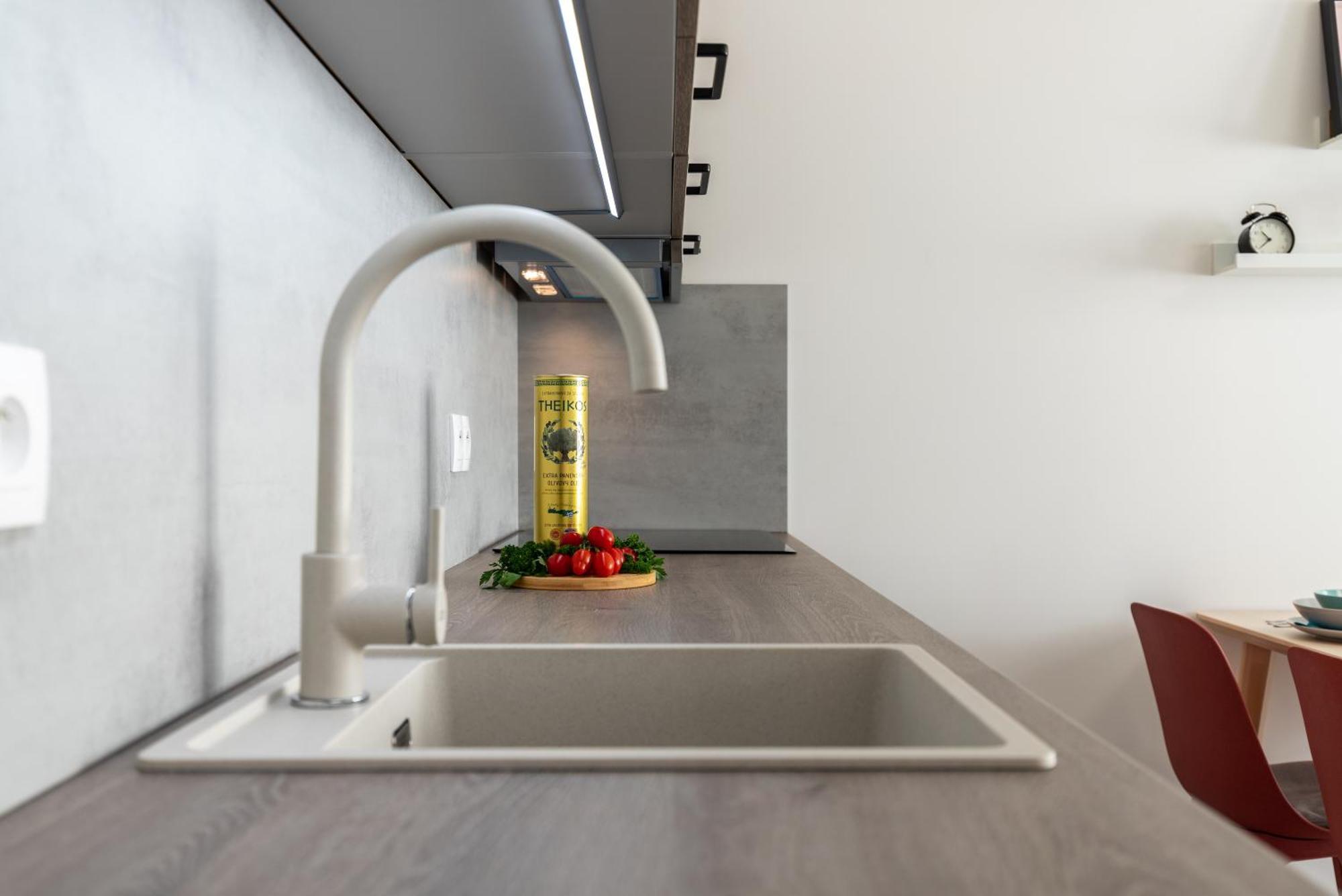 Fully Equipped Apartments With Terraces, Free Garage Parking, Netflix & Ac - By Apartmany Slapanice Cz Esterno foto